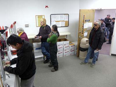 East Hampton Town property owners lined up this week to pay their tax bills early, before new federal rules that will limit deductions take effect for 2018. East Hampton Town property owners lined up this week to pay their tax bills early, before new federal rules that will limit deductions take effect for 2018.