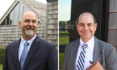 The Democratic candidate for East Hampton Town supervisor, Peter Van Scoyoc, and Manny Vilar, his Republican opponent, will meet at two political forums over the next few days. The Democratic candidate for East Hampton Town supervisor, Peter Van Scoyoc, and Manny Vilar, his Republican opponent, will meet at two political forums over the next few days.