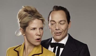 Kelli O'Hara as Despina and Christopher Maltman as Don Alfonso in "Cosi Fan Tutti" Kelli O'Hara as Despina and Christopher Maltman as Don Alfonso in "Cosi Fan Tutti"
