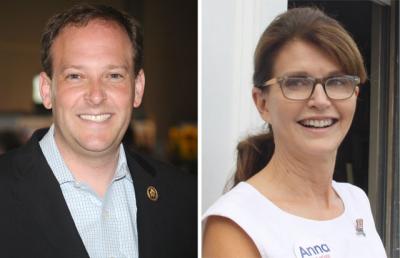 Lee Zeldin and Anna Throne-Holst Lee Zeldin and Anna Throne-Holst