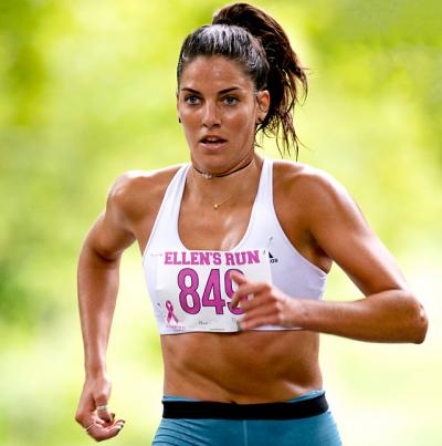 Paige Duca didn’t veer off the course this time. She won among the women at Ellen’s Run and placed fourth over all in 17 minutes and 18 seconds.