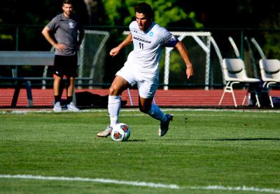 Nick West, a former East Hampton High School star, had 19 goals to his credit in 11 games as of earlier this week.
