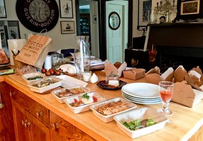 The full array of menu samples from Dopo La Spiaggia and Tutto Il Giorno, lined up and ready for tasting and rating. The full array of menu samples from Dopo La Spiaggia and Tutto Il Giorno, lined up and ready for tasting and rating.