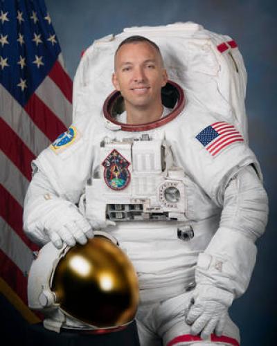Randy Bresnik, a NASA astronaut, and his wife, Rebecca Bresnik, associate chief counsel for international matters at NASA’s Johnson Space Center, will speak in East Hampton on June 27 and 29. Randy Bresnik, a NASA astronaut, and his wife, Rebecca Bresnik, associate chief counsel for international matters at NASA’s Johnson Space Center, will speak in East Hampton on June 27 and 29.