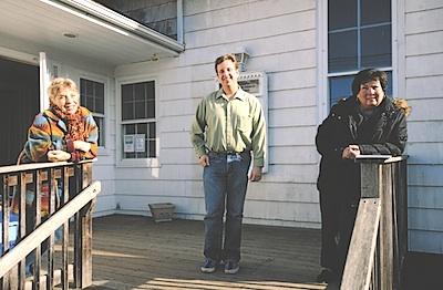 The committee includes, from left, Dru Raley, the Rev. Tony Larson, and Cynthia Loewen. The committee includes, from left, Dru Raley, the Rev. Tony Larson, and Cynthia Loewen.