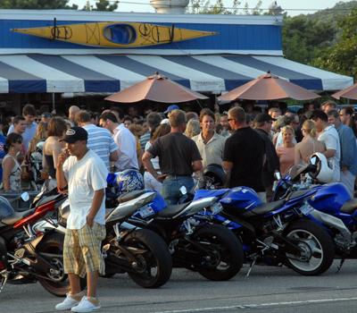 Cyril's Fish House on Montauk Highway between Amagansett and Montauk is a popular afternoon spot for summer crowds to get a post-beach or pre-nightclub drink. East Hampton Town officials voted Thursday to aggressively seek resolution of multiple alleged zoning code violations there. Cyril's Fish House on Montauk Highway between Amagansett and Montauk is a popular afternoon spot for summer crowds to get a post-beach or pre-nightclub drink. East Hampton Town officials voted Thursday to aggressively seek resolution of multiple alleged zoning code violations there.