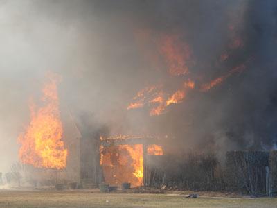 High winds quickly dashed any hope of saving an oceanfront house that caught fire and burned to the ground on Wednesday. High winds quickly dashed any hope of saving an oceanfront house that caught fire and burned to the ground on Wednesday.