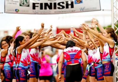 I-Tri’s youth triathlon will be at Long Beach in Noyac on July 14.
