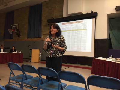 Katy Graves is now making $224,562 as the superintendent of the Sag Harbor School District.