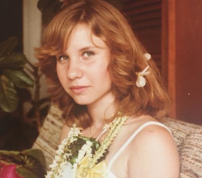 Marianna Levine in Hawaii in her youth Marianna Levine in Hawaii in her youth