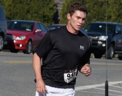 Michael Semkus, an athlete seen here running in a Katy's Courage race in 2011 and who helped coach the Pierson boys soccer team, died on Monday. Michael Semkus, an athlete seen here running in a Katy's Courage race in 2011 and who helped coach the Pierson boys soccer team, died on Monday.