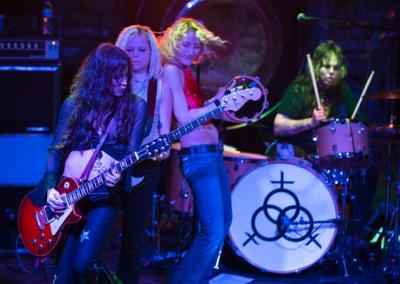 Lez Zeppelin, an all-female quartet playing the music of Led Zeppelin, are kicking off the summer season at the Stephen Talkhouse. Lez Zeppelin, an all-female quartet playing the music of Led Zeppelin, are kicking off the summer season at the Stephen Talkhouse.