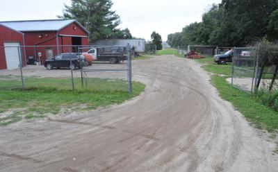 The East Hampton School Board on Tuesday decided to pursue the Cedar Street side of campus, pictured above, as the site for its proposed transportation depot.