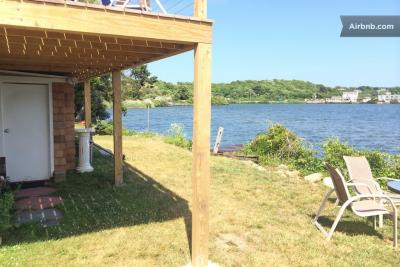 From Airbnb, this Montauk house is available with two-night minimum stays and discounts if you book for a week or more. From Airbnb, this Montauk house is available with two-night minimum stays and discounts if you book for a week or more.