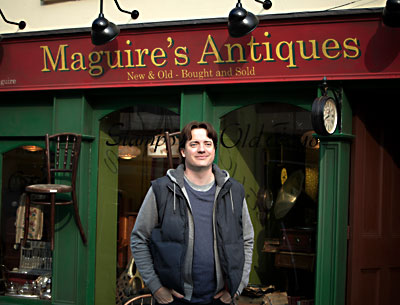 Brendan Fraser stars in Terry George’s latest film, “Whole Lotta Sole,” set in Belfast, Northern Ireland. It is featured in this year’s Hamptons International Film Festival.