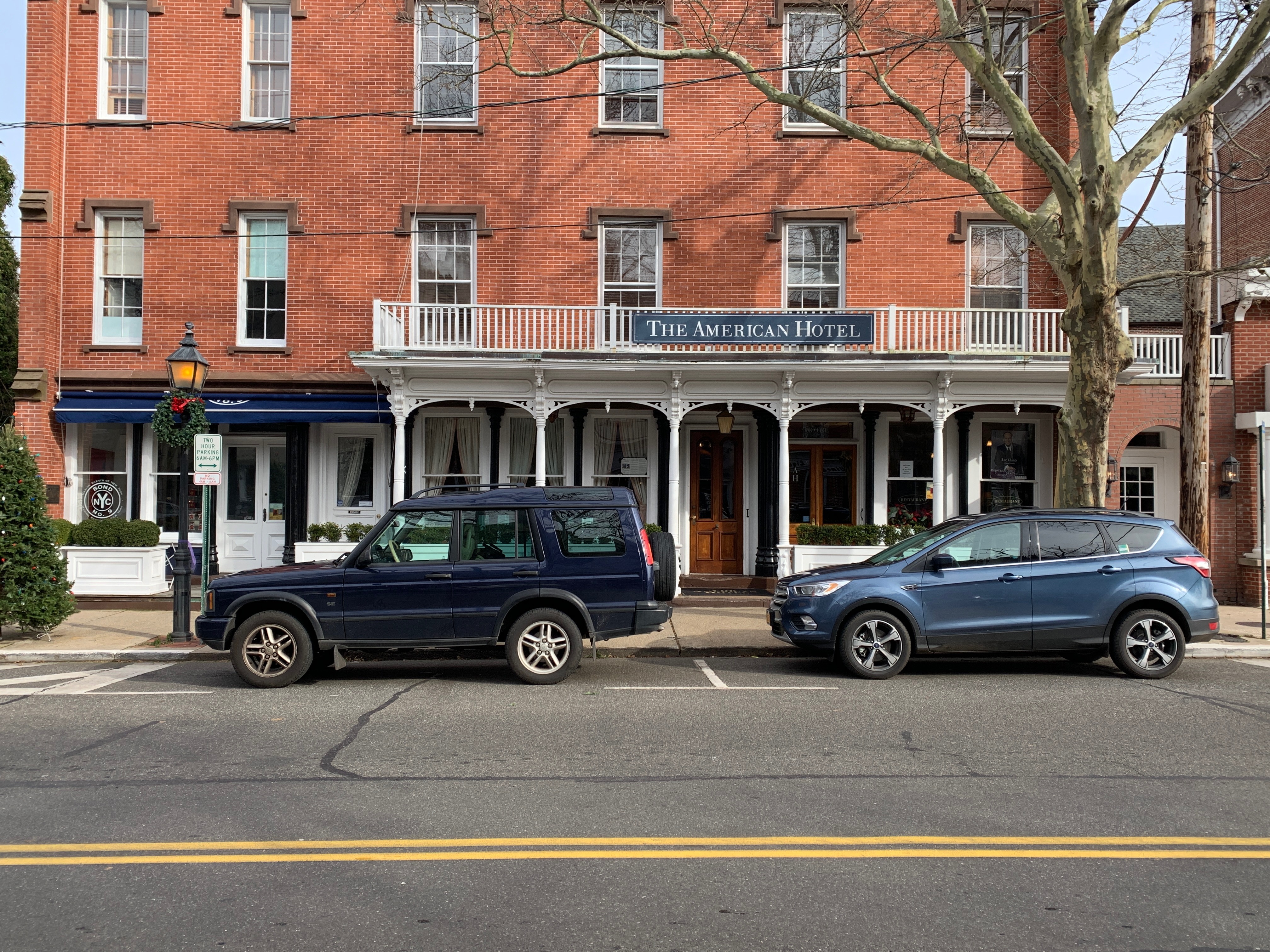 Guests at the American Hotel were asked to leave their rooms in the early morning hours Wednesday while police investigated a report that turned out to be unfounded. Guests at the American Hotel were asked to leave their rooms in the early morning hours Wednesday while police investigated a report that turned out to be unfounded.