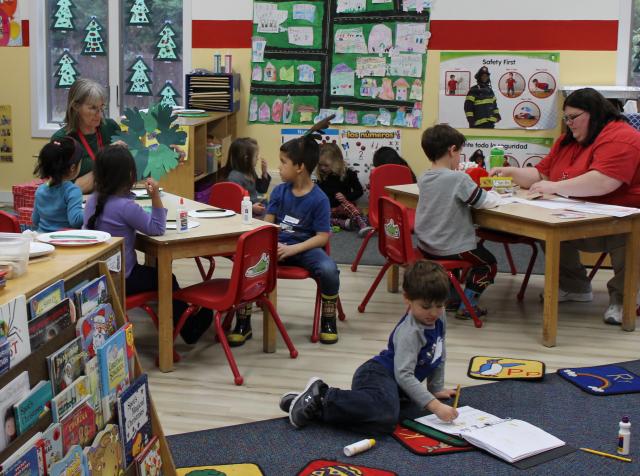 The Eleanor Whitmore Early Childhood Center, above, has run a prekindergarten program for the East Hampton School District since 1997.