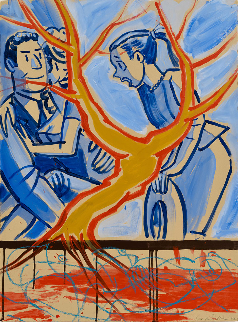 Salle Obscures but Encourages Meaning at Skarstedt Gallery