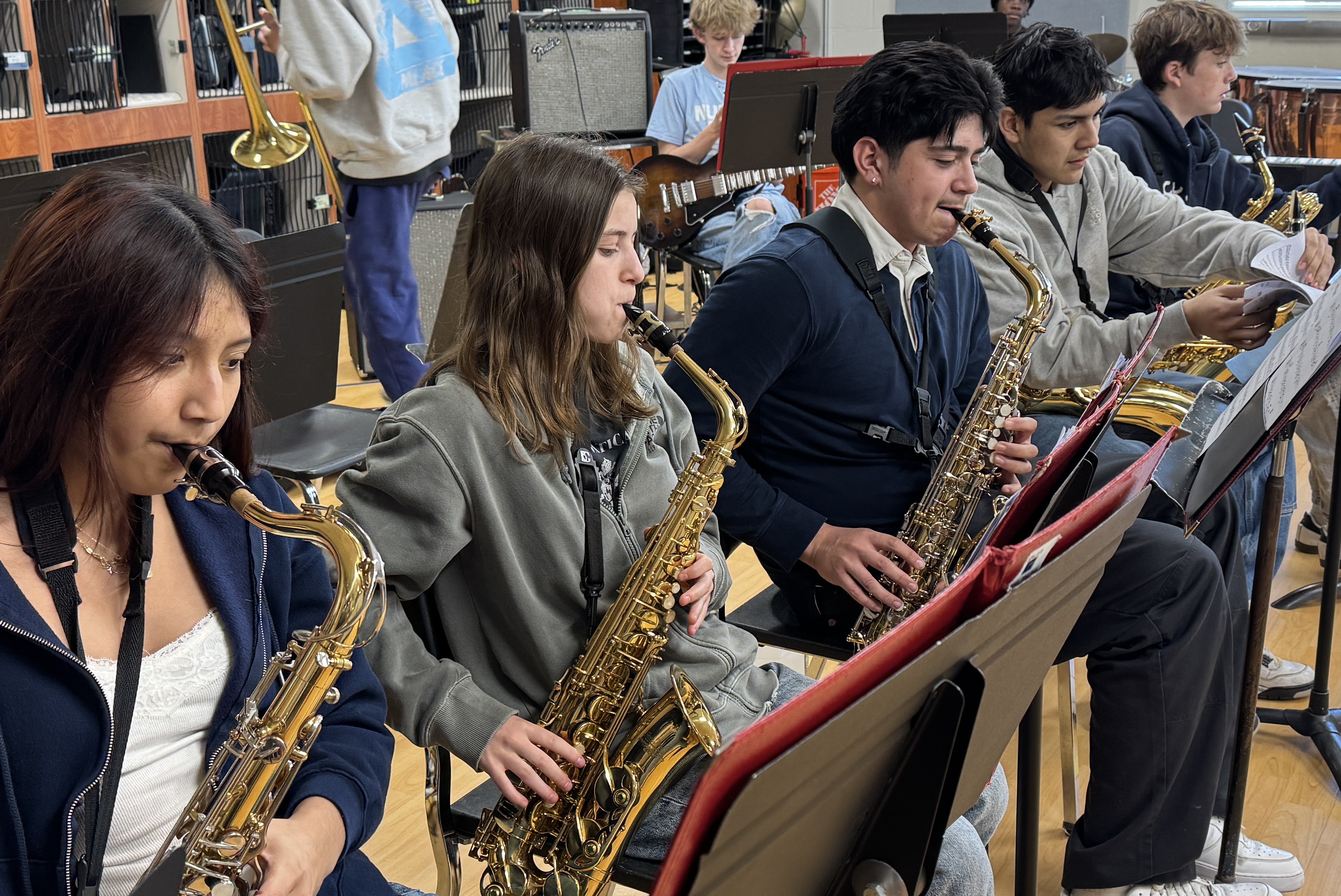 Jazz Band Hosts a Hot Night