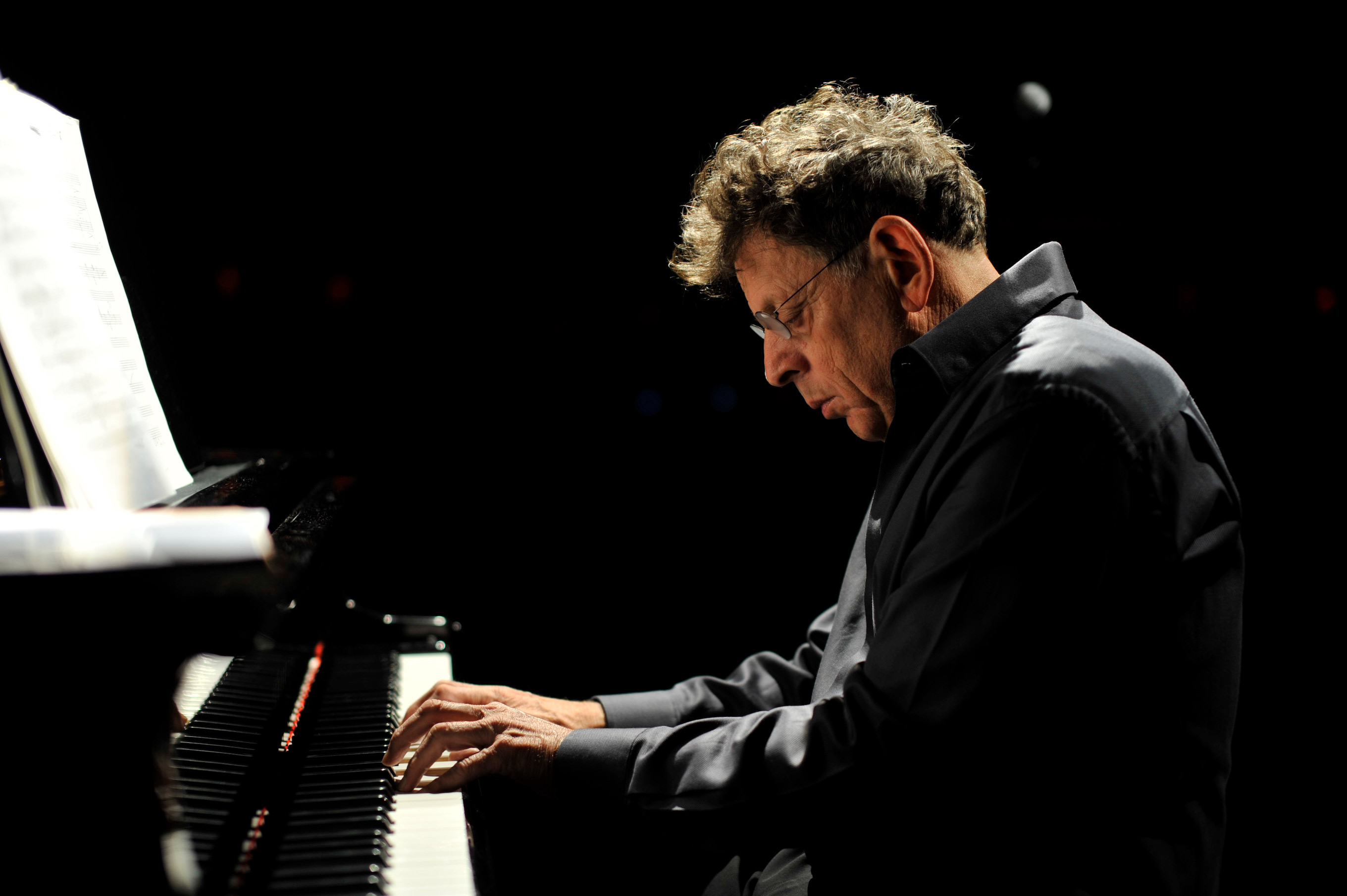 Philip Glass    Photo: Fernando Aceves.