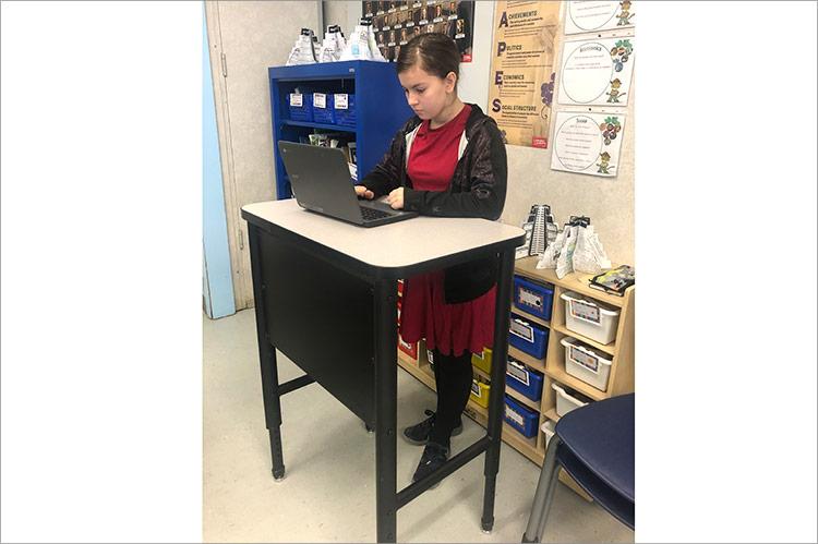 standing desks for kids