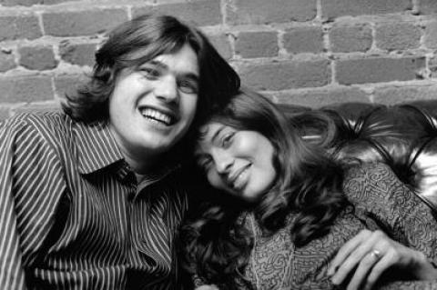 Jann and Jane Wenner in San Francisco, 1970