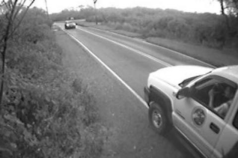 A video provided by a Montauk property owner purportedly showed an East Hampton Town Highway Department employee using an official vehicle to take a political sign supporting Highway Supervisor Scott King during the lead up to the November election.