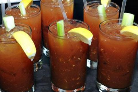 While Bloody Marys are always in season, something about their tomato-y richness suits the fall harvest, as these tempting offerings from c/o the Maidstone in East Hampton demonstrate.
