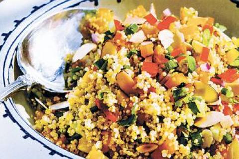 Christie Brinkley’s quinoa and pico de gallo salad