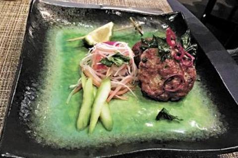 Thai fish cakes are one of Highway restaurant and bar’s outstanding appetizers.
