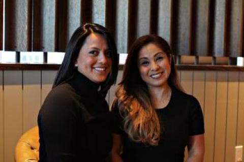 Maritza Guichay, left, and Angela Quintero are the new co-chairwomen of the Latino Advisory Committee.
