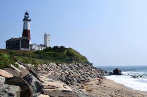 The addition of boulders around the bluffs to protect the Lighthouse, a National Historic Landmark that is owned and operated by the Montauk Historical Society, has been a matter of debate for years.