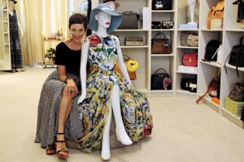 Beth Buccini, owner and founder of Kirna Zabete, has a house in Amagansett and opened a pop-up on East Hampton’s Newtown Lane this summer.