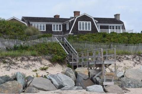 David Geffen seeks multiple variances for a $1.9 million renovation at 199 Lily Pond Lane, which he purchased this year for $70 million.