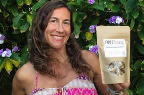 Renée McCormack, an East Hampton native, initially developed FoodFitness Granola Clusters as a nutritious snack for her children.