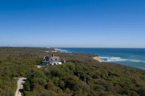 Tick Hall, which was put on the market last week for $62 million, is the easternmost of seven houses in the Montauk Association. Designed by Stanford White’s firm McKim, Mead, and White in the 1880s, all of them are on the National Register of Historic Places.
