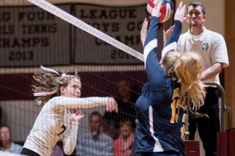 Mikela Junemann had 22 kills in Friday’s 3-1 homecoming girls volleyball win over Shoreham-Wading River, a win that clinched a playoff spot for the Bonackers.
