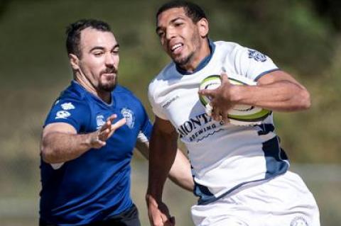 Brandon Johnson, a collegiate rugby all-American last year at Mount St. Mary’s in Maryland, broke the ice with a 60-yard try midway through the first half of Saturday’s game with Brooklyn, and later figured prominently in the clinching score.