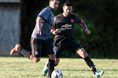 East Hampton F.C.-Bill Miller’s Gehider Garcia and Maidstone Market’s Jefferson Ramirez presumably will vie in the coming 7-on-7 league’s playoffs.
