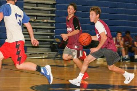 Turner Foster, with the ball, and Jack Reese, alongside him, will lead the charge this winter.