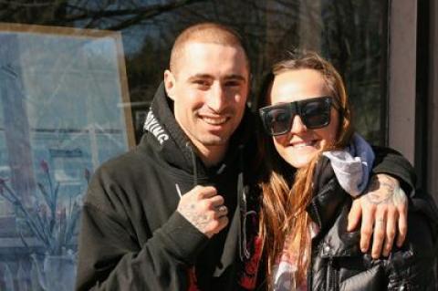 Richie Daunt’s girlfriend, Camille Erb, reportedly gets mad if he loses, which he hasn’t lately.