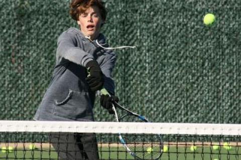 Luke Louchheim, an eighth grader, was undefeated as of earlier this week.