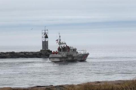 As of Tuesday, members of the Coast Guard, which has stations in Montauk and at the Shinnecock Inlet, are working without paychecks as the federal government shutdown continues into its fifth week.