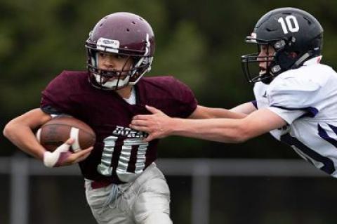 Joe McKee, East Hampton’s coach, expected at least 26 at Tuesday’s after-school meeting for those interested in playing football.