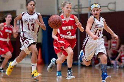 Chloe Coleman, one of the Mustangs’ guards, “saw the floor, passed well, and made a lot of layups.”