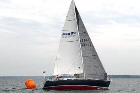 The August Sky, skippered by Philip Walters, won the Antigua and Barbuda Hamptons Challenge sailing regatta held on Noyac Bay on Aug. 18.