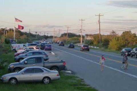 The owner of Cyril's, a traffic-stopping hot spot, has asked East Hampton Town to change the property’s zoning from a residential to commercial classification. The owner of Cyril's, a traffic-stopping hot spot, has asked East Hampton Town to change the property’s zoning from a residential to commercial classification.