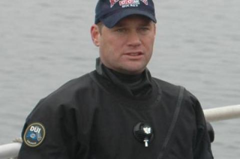 Sgt. Danny Roman, seen here with the East Hampton Town Police dive team in 2007, is facing a long recovery. Sgt. Danny Roman, seen here with the East Hampton Town Police dive team in 2007, is facing a long recovery.