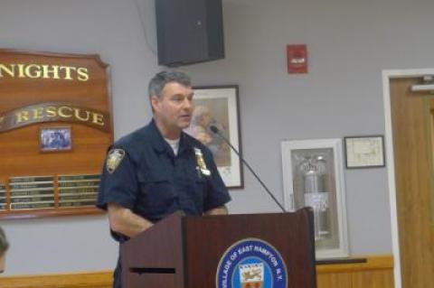 Kenneth Collum, the village's code enforcement officer and fire inspector, told the board that, among the numerous residential renovations and tear-down or reconstruction projects in recent years, nearly all involve not only rebuilding to the limit of the allowed gross floor area but fully developing lower levels to include bedrooms and bathrooms as well as home theaters and recreation rooms. Kenneth Collum, the village's code enforcement officer and fire inspector, told the board that, among the numerous residential renovations and tear-down or reconstruction projects in recent years, nearly all involve not only rebuilding to the limit of the allowed gross floor area but fully developing lower levels to include bedrooms and bathrooms as well as home theaters and recreation rooms.