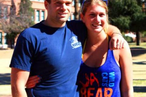 Chris Scott, seen here with his sister, Charlotte Scott, was paralyzed from the neck down in a skydiving accident last month. His friends are raising money for his long-term care. Chris Scott, seen here with his sister, Charlotte Scott, was paralyzed from the neck down in a skydiving accident last month. His friends are raising money for his long-term care.